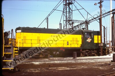 Original Dia CNW Chicago & Northwestern 4368 EMD GP7 Proviso ILL 3-10-77 (9S)