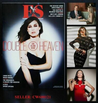 JAMES BOND BERENICE MARLOHE SKYFALL THE BOND GIRLS ROGER MOORE ES MAGAZINE 2012