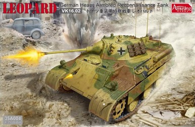 Amusing Hobby 35A004 1/35 Leopard VK16.02 Plastic Model Kit