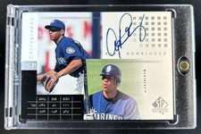 2000 SP Authentic Alex Rodriguez Chirography Auto #AR Mariners