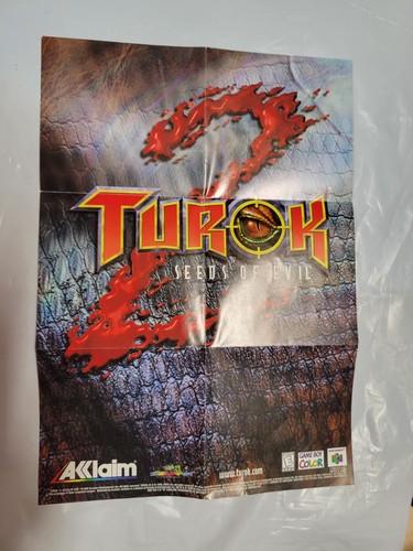 Jeu Game Boy Color Turok 2: Seeds Of Evil - Version Originale EUR, État Correct