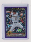 Paul Skenes RC 2024 Topps Update Purple Shimmer #743/799   Card #US288 PIRATES
