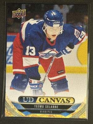 2024-25 Upper Deck Hockey Series 2 Teemu Selanne UD Canvas # C248
