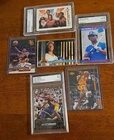 HOF 6 CARD LOT KOBE BRYANT MICHAEL JORDAN KEN GRIFFEY JR  3 EXTREME GRADED 🔥$$$