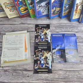 Intellivision II Console With 12 Game And IntelliVoice Synthesis Module TESTED 