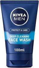 NIVEA MEN Deep Cleaning Face Wash Protect & Care 100 ml