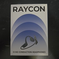 Raycon Bone Conduction Headphones (Gray) Model # RBB842