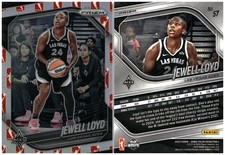 2025 Panini Prizm WNBA #57 Jewell Loyd WNBA Logo Prizms