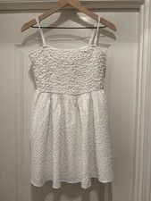 Women’s American Eagle sundress w/ a popcorn-textured smocked bodice size L