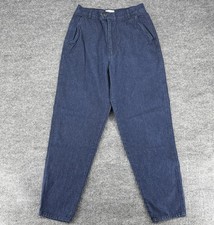 VTG Calvin Klein Tapered Jeans Womens 14 Blue Medium Wash High Rise Denim USA