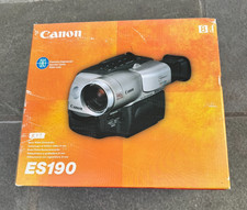 Vintage Canon ES 190 8MM Camcorder Video Camera New