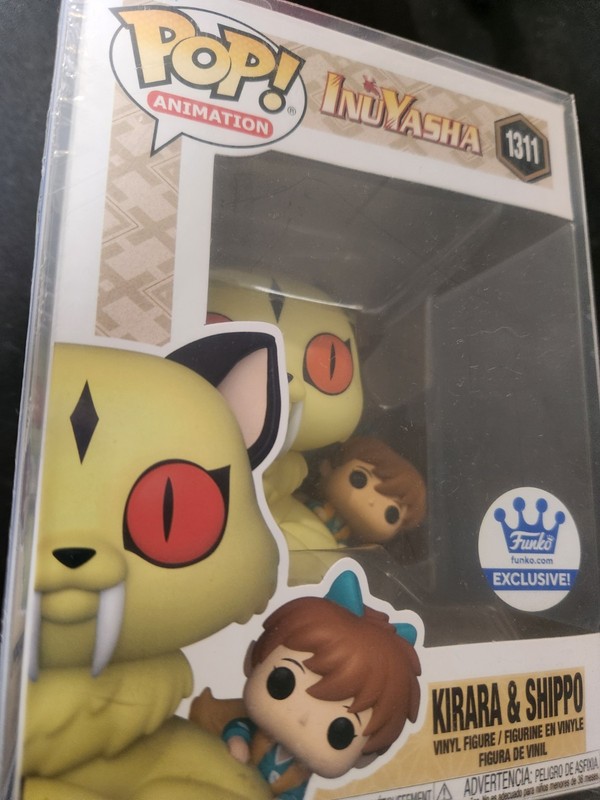 Funko Pop Inuyasha Kirara & Shippo #1311 Funko Shop Exclusive!!