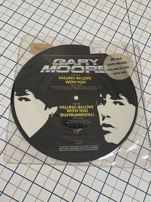 Gary Moore Falling In Love With You Picture Disc 7'' 45 RPM Blues Rock 1983 80s
