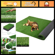 Artificial Turf 8FT x 20FT, Soft Synthetic Grass Lawn Rug