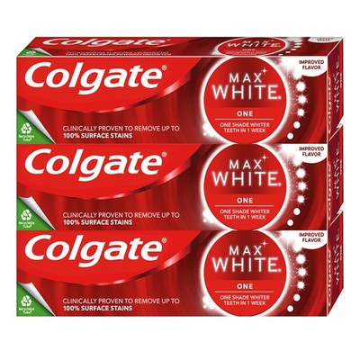 Whitening toothpaste Max White One 3 x 75ml