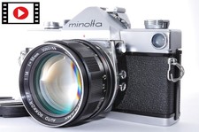 Minolta New SR-7 Film Camera MC Rokkor-PF 58mm F/1.4 Tested Exc 5 from Japan