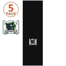 (5-Pack) 101 Natas Kaupas Panther Skateboard Grip Tape Art by Marc McKee - Black
