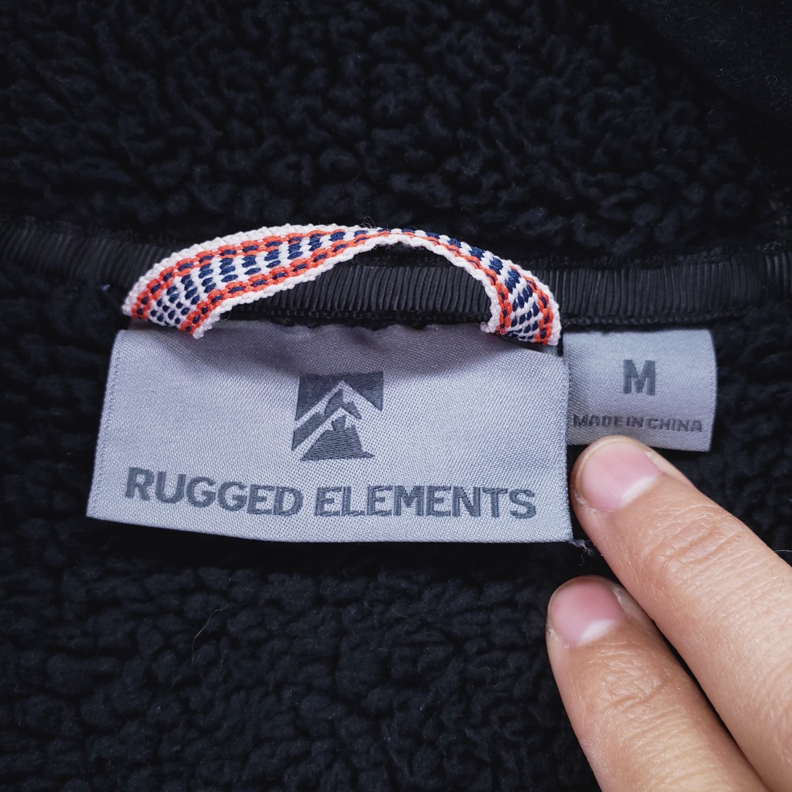 Rugged Elements Jacket  Sweater Men's Medium Hood… - image 2