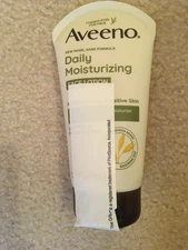 NEW Aveeno Daily Moisturizing Fragrance-Free Prebiotic Oat Face Lotion 5 oz.