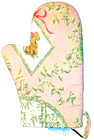 Thailand’s Jim Thompson New Oven Mitt quilted pink with elephant design NWT — photo 3
