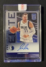 2021-2022 PANINI DONRUSS ELITE LUKA DONCIC  ELITE ON-CARD AUTO 98/99