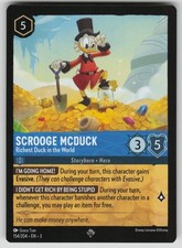 Scrooge McDuck - Richest Duck in the World Into the Inklands 154/204 Lorcana NM