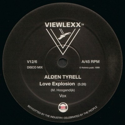 Alden Tyrell - Love Explosion, 12'', (Vinyl)
