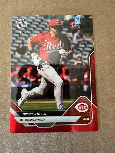 2025 Topps Spencer Steer Base (Raw)