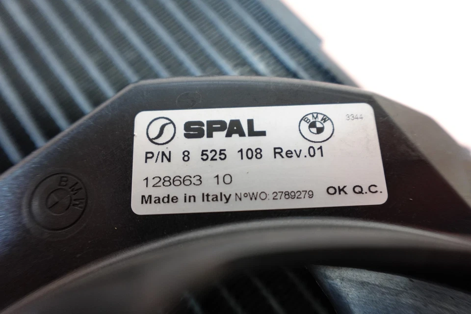 BMW R1200RS 2016 15-18 motor radiador enfriador con ventilador Foto 4 de 4