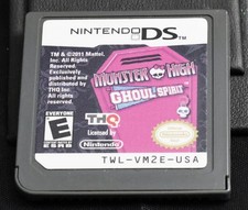 Monster High Ghoul Spirit (Nintendo DS, 2011) Game Only