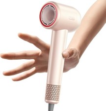  NEW TYMO Ionic Hair Dryer for Women, High Speed Travel Blow Dryer Gold Blush