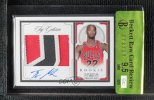 2009-10 Playoff National Treasures Rookie 52/99 Taj Gibson #224 Patch Auto 3c7
