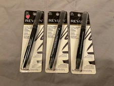 ~ 3 Revlon Colorstay 2 In 1 Angled Kajal Eyeliner Waterproof 104 Graphite ~