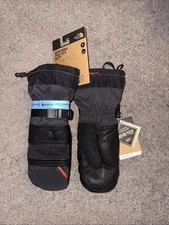 NWT The North Face Glove Mens M Black Montana Pro GTX Gore-Tex Mitt Snowboard
