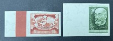 HONGRIE 1957 Y/T  PA n° 192 et 193 Neuf** - MNH - Non dentelé