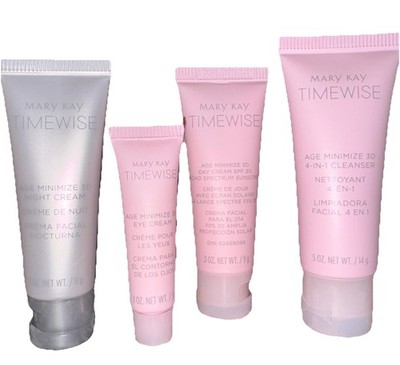 Mary Kay TimeWise On The Go 3D Miracle Set 4 Piece Set 089021 Exp. 9/21