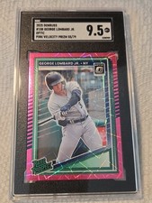 2025 Donruss Optic George Lombard Jr #108 Pink Velocity Prizm 55/79