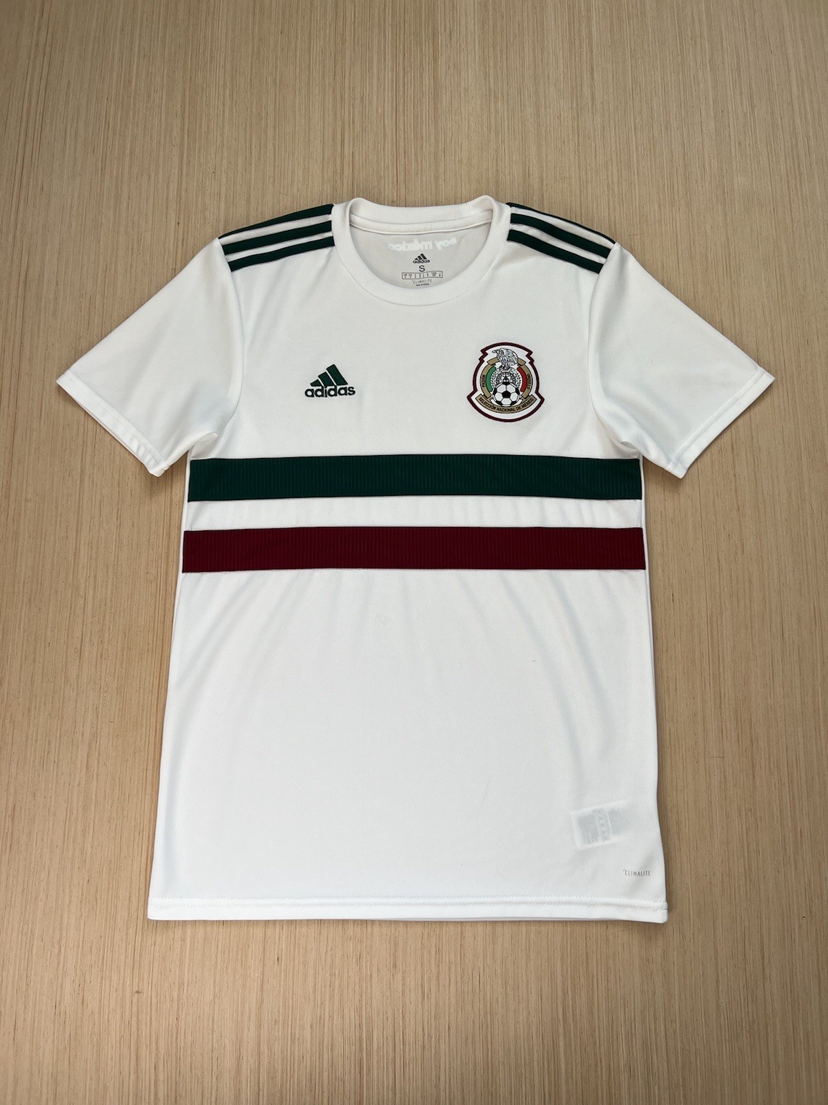 Adidas Mexico Away Soccer Jersey 2018 Size Small BQ4689 Used