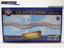 LIONEL THE POLAR EXPRESS ICE TRACK ILLUMINATED FASTRACK CURVES light 2325010 NEW