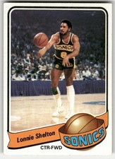1979-80 Topps Lonnie Shelton #83 Seattle SuperSonics