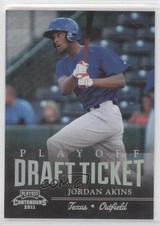 2011 Playoff Contenders Draft Tickets 50/99 Jordan Akins #DT37 0b2