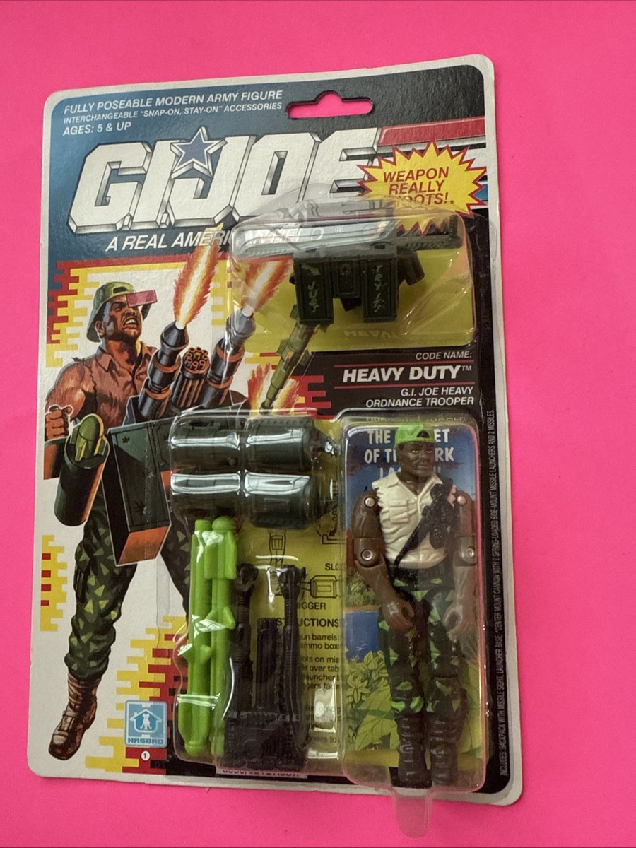 Heavy Duty GI Joe 1990 Hasbro Vintage Action Figure NEW SEALED | eBay