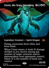 Ureni, the Song Unending (Borderless) - Foil NM MTG Tarkir: Dragonstorm