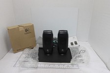 NEW Logitech S120 4.4 Watt - 2.0 Stereo Speakers Black 880-000403 For PC Mac