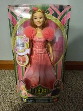 Wicked Movie Singing Glinda Doll – Sings “Popular” – Mattel – New in Box