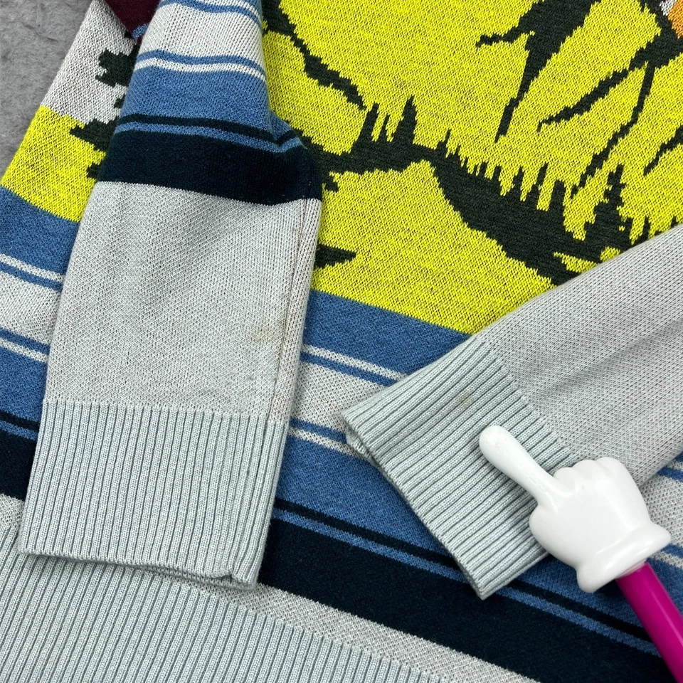 Suéter KAVU Hillrose Para Mujer Mediano Colorido Happy Valley Mountain Sunrise Top Foto 2 de 4