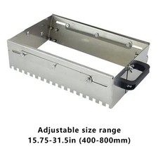 Pettine mortaio a spatola dentellato regolabile 31,5 pollici con ruote livellatore piastrelle sabbia