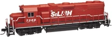 Atlas 40000626 N Scale St. Lawrence & Hudson GP38-2 Diesel Loco #7306 w/o Sound