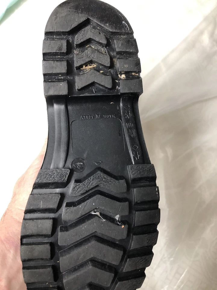 Botas de lluvia de goma para mujer Burberry EU 35 / US 4.5 - estampado a cuadros negro Italia M Foto 3 de 4