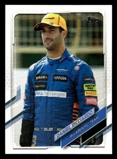 2021 Topps Formula 1 #29 Daniel Ricciardo Card McLaren F1